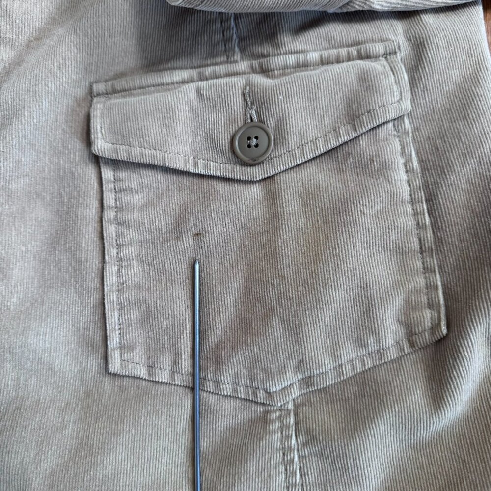 GAP Men’s Tan Corduroy Chore Jacket • Size L • Heritage Workwear - Picture 11 of 13